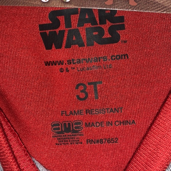 - KID’S STAR WARS CHRISTMAS PJS💋NWT - Picture 4 of 5